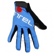 2020 Castelli Handschoenen Met Lange Vingers Cycling Blauw Zwart (4)